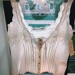 Tommy Hilfiger White lace tank